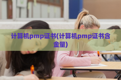 计算机pmp证书(计算机pmp证书含金量)